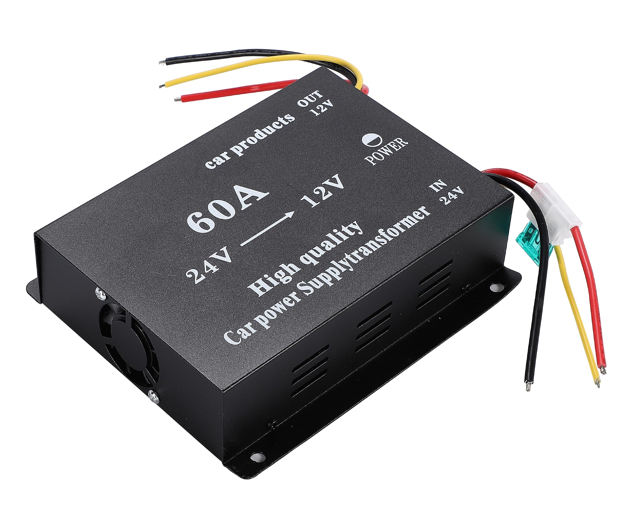 Amazon.co.jp: [YU-YU] DC-DC コンバーター DC 24V → 12V 60A  