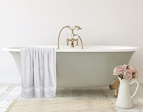 Vista 212 de Utopia Towels - Toalla de baño gigante, 2 unidades, 17.69 oz/yd2 (600 gsm), 100% algodón hilado en anillo, altamente absorbentes y de secado rápido