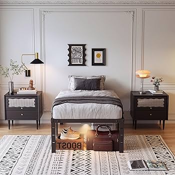【新品・未開封】n.ssign set ver. GHOSTBED All-in-One 14 in. Twin XL Metal Foundation/Box