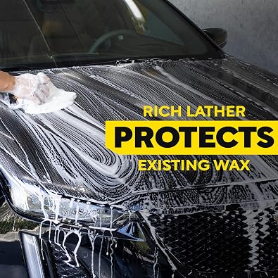 Meguiar's Gold Class Car Wash Premium Foaming Car Wash Soap, High Gloss Finish, Safe For Clear Coats, Deep Cleans Without Removing Waxes, Car Detailing Supplies For Cars, Trucks & Suvs 1 Gal