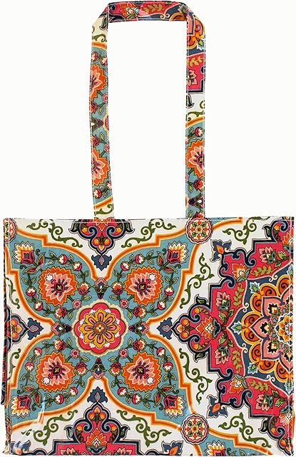 Ulster Weavers 12.01" x 14.57" x 5.12" Moroccan Tiles PVC Shoulder Bag