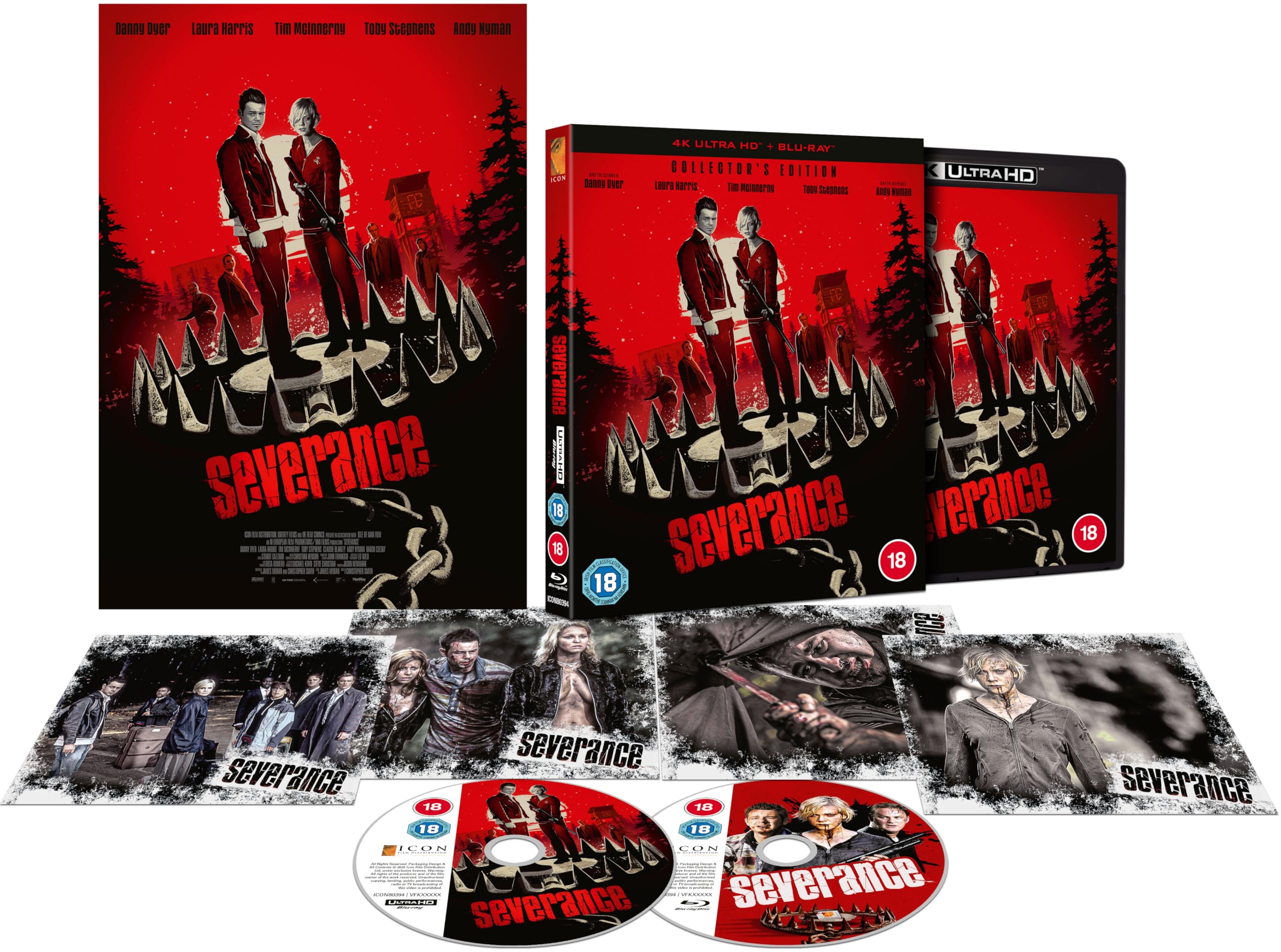 4K UHD BLU-RAY  SEVERANCE     BRAND NEW SEALED UK STOCK
