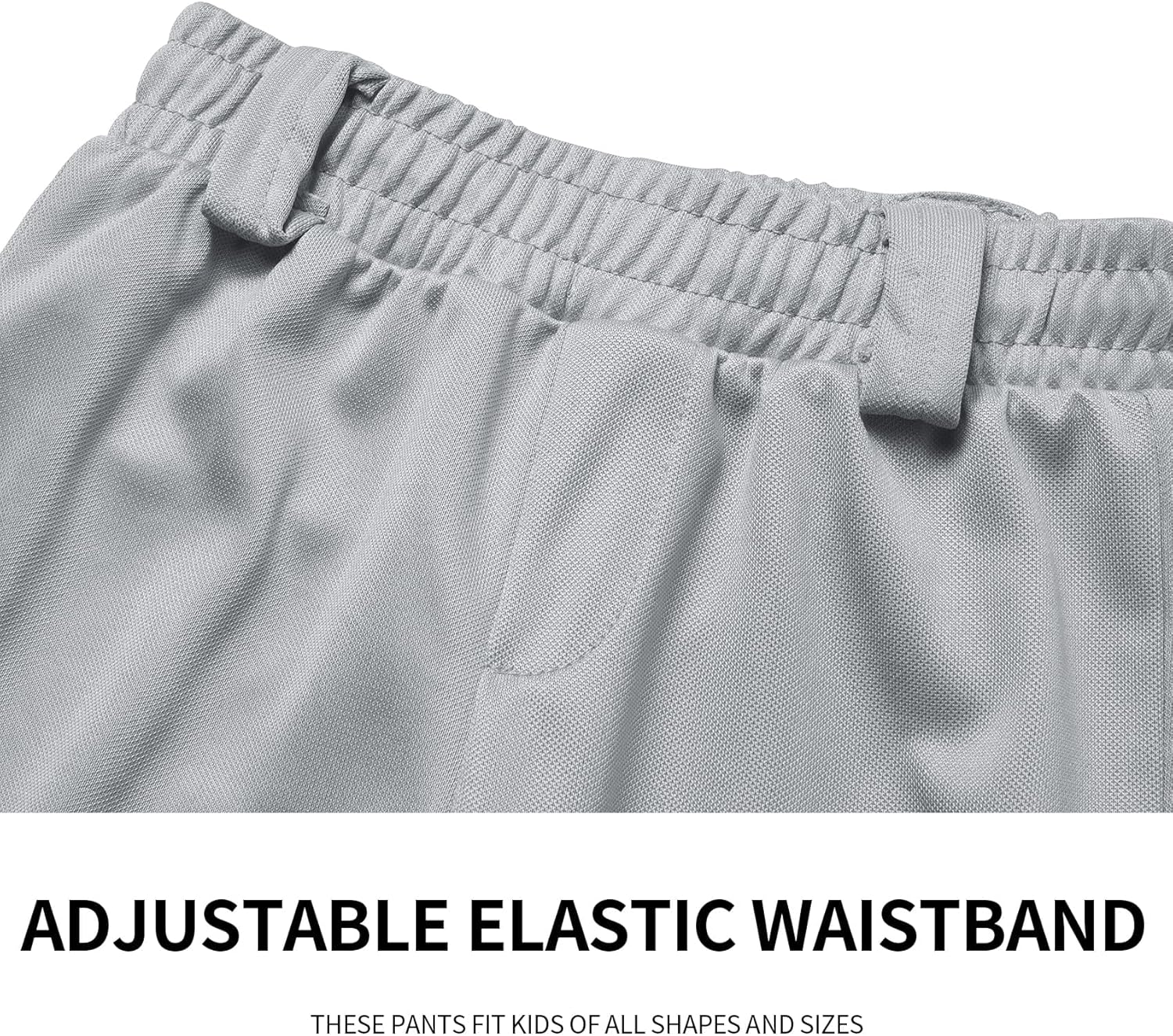 QBK 2T/3T/4T/5T to Youth Toddler Boys Knicker Baseball Pants Girl Softball Pants Kids Tee Ball Pants - Image 3