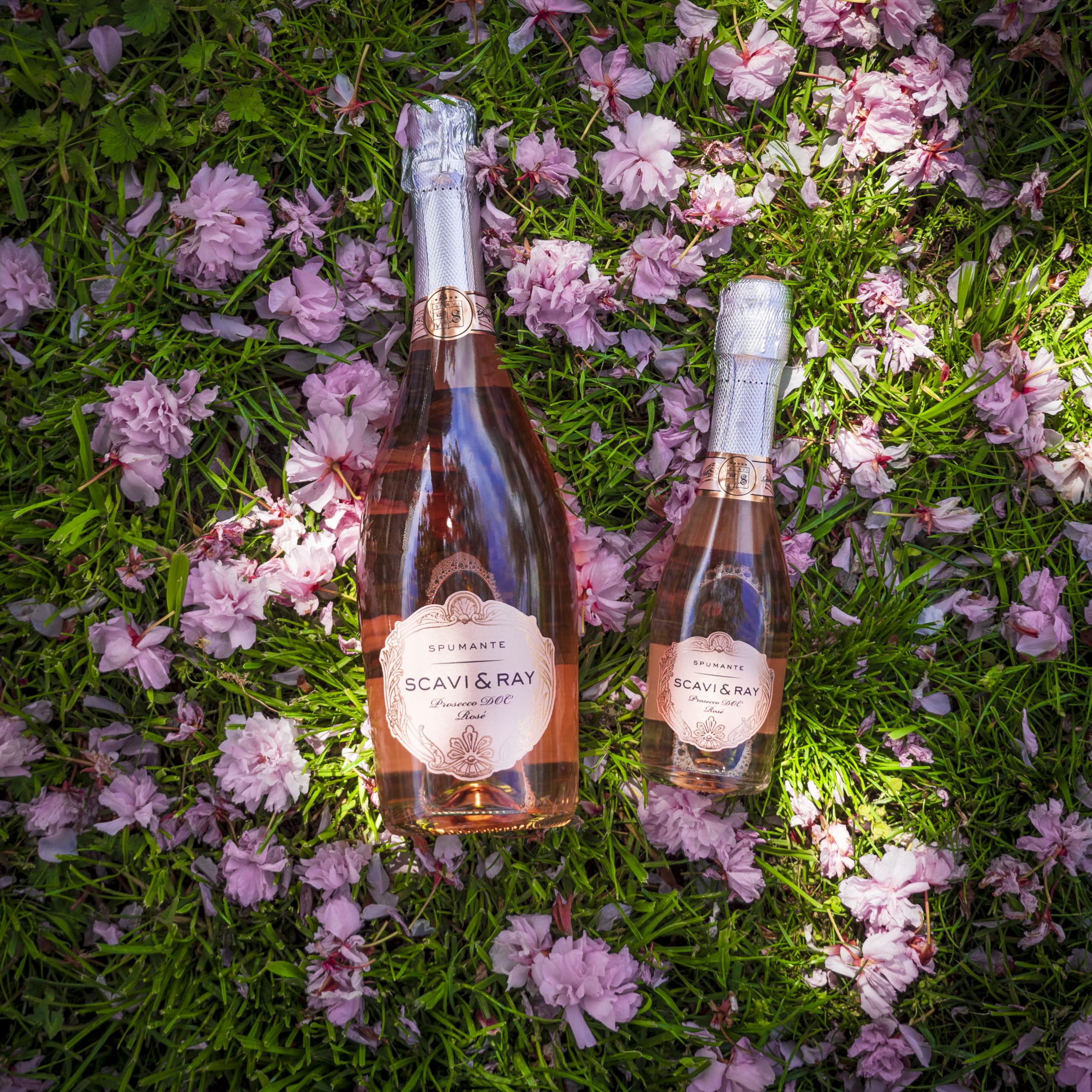 SCAVI & RAY Piccolo Mix Set Perl- & Schaumwein 3 Sorten - 24x0,2l | Mix aus Ice Prestige Spumante, DOC Frizzante und DOC Rosé Spumante aus Italien, prickelnder Genuss für jede Gelegenheit