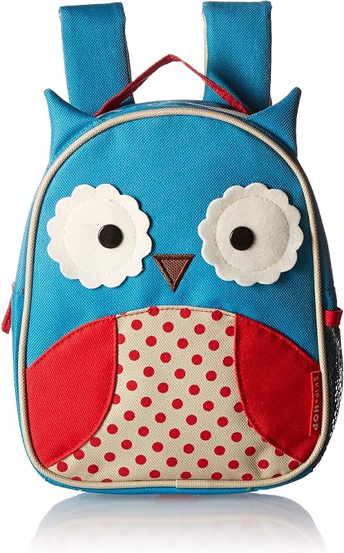 Skip Hop Coleira de mochila infantil, zoológico, coruja em oferta na Shopee