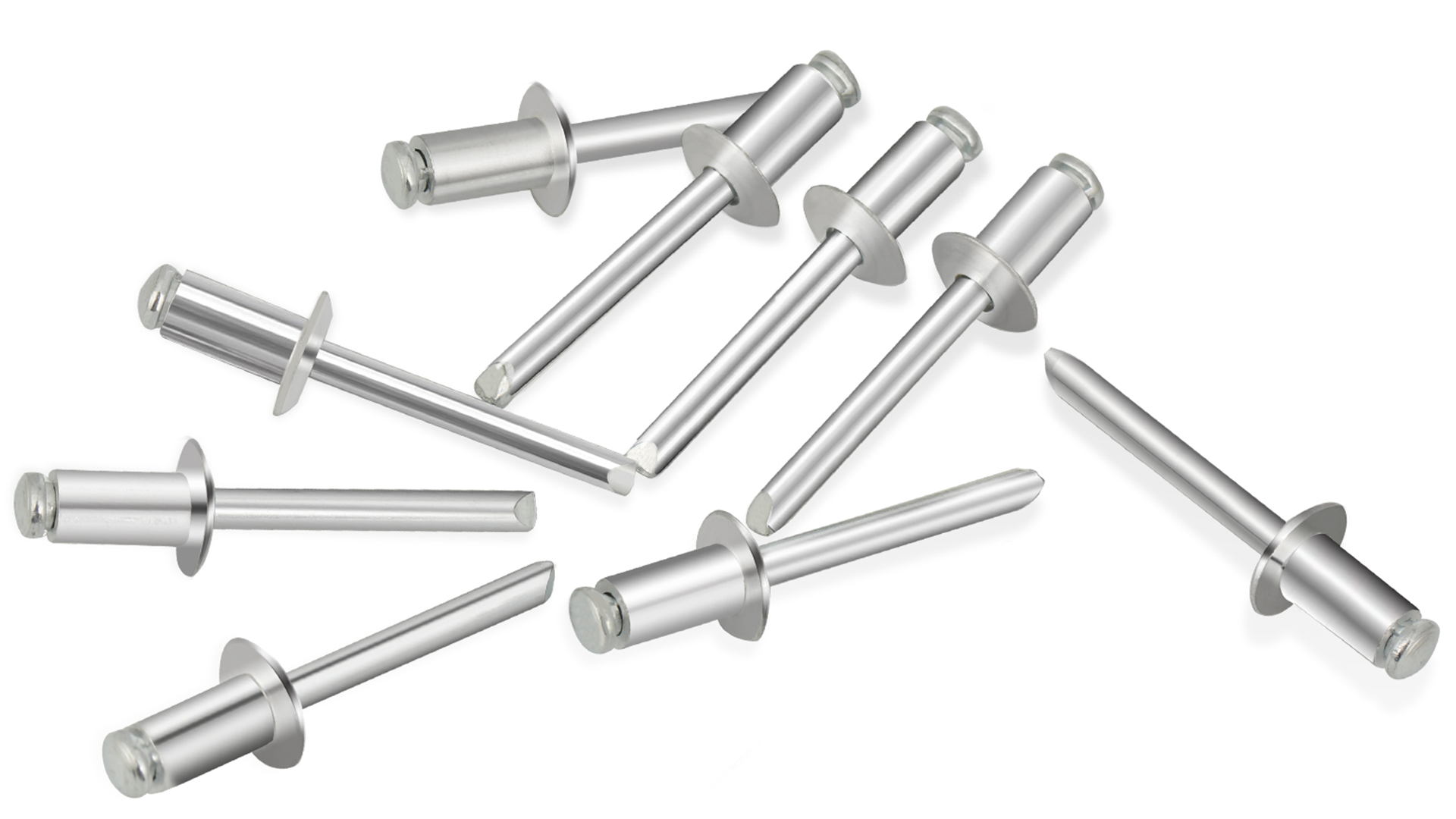 Marine Grade Rivets 100 Large Flange Aluminum Pop Rivets - 3/16 X 1/2 ...