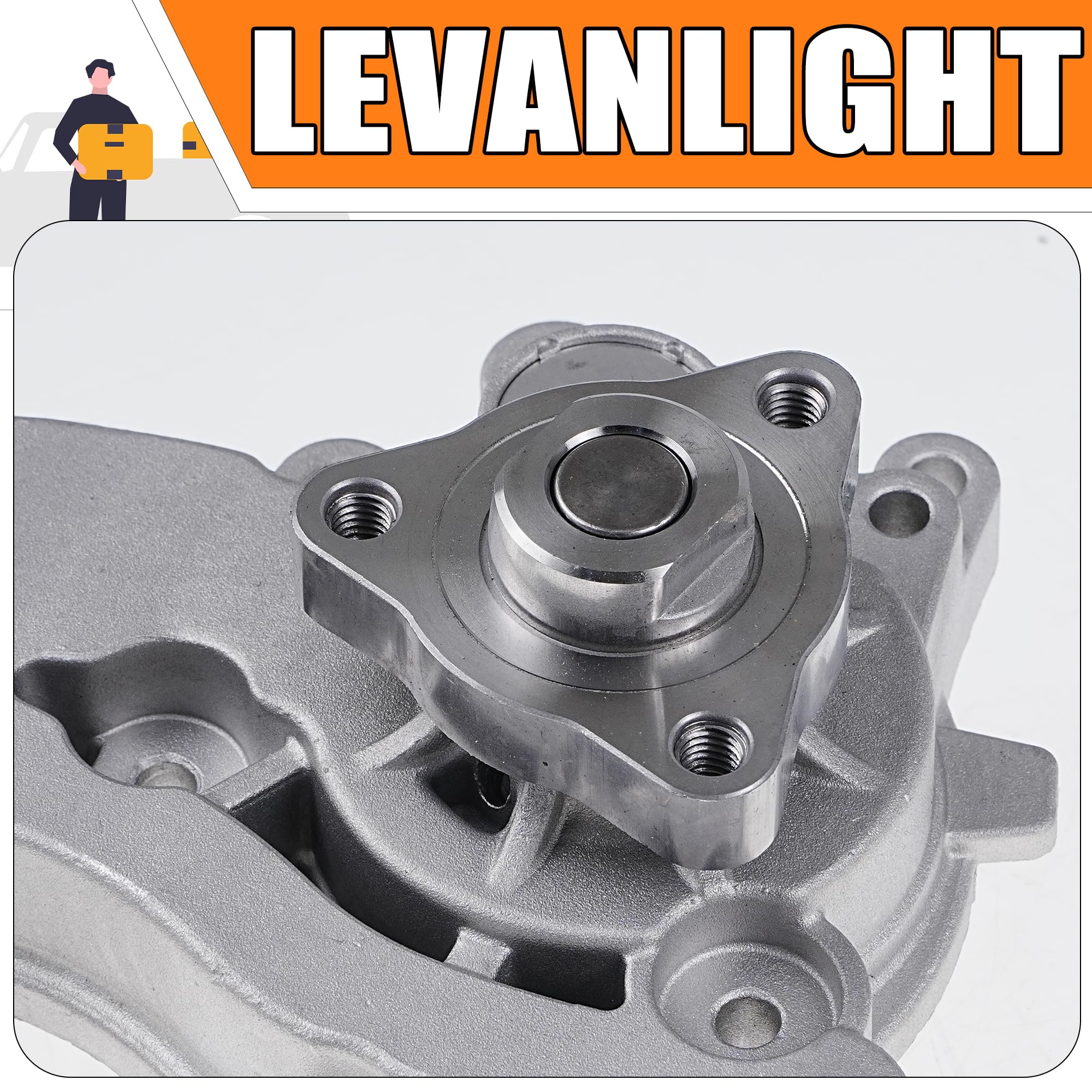 Pompa dell'acqua del motore con guarnizione di ricambio per Opel Astra J/Corsa D,E/Insignia A/Meriva B/Zafira Tourer C/Mokka/Cruze/Orlando sostituisce OEM 55587345, 55561623, 55579016