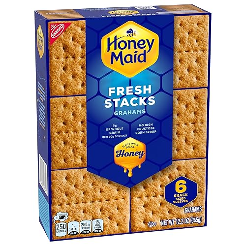 Miniatura 175 de Honey Maid Fresh Stacks Graham - Galletas Graham con sabor, 73.2 onzas, 6 unidades (paquete de 6)