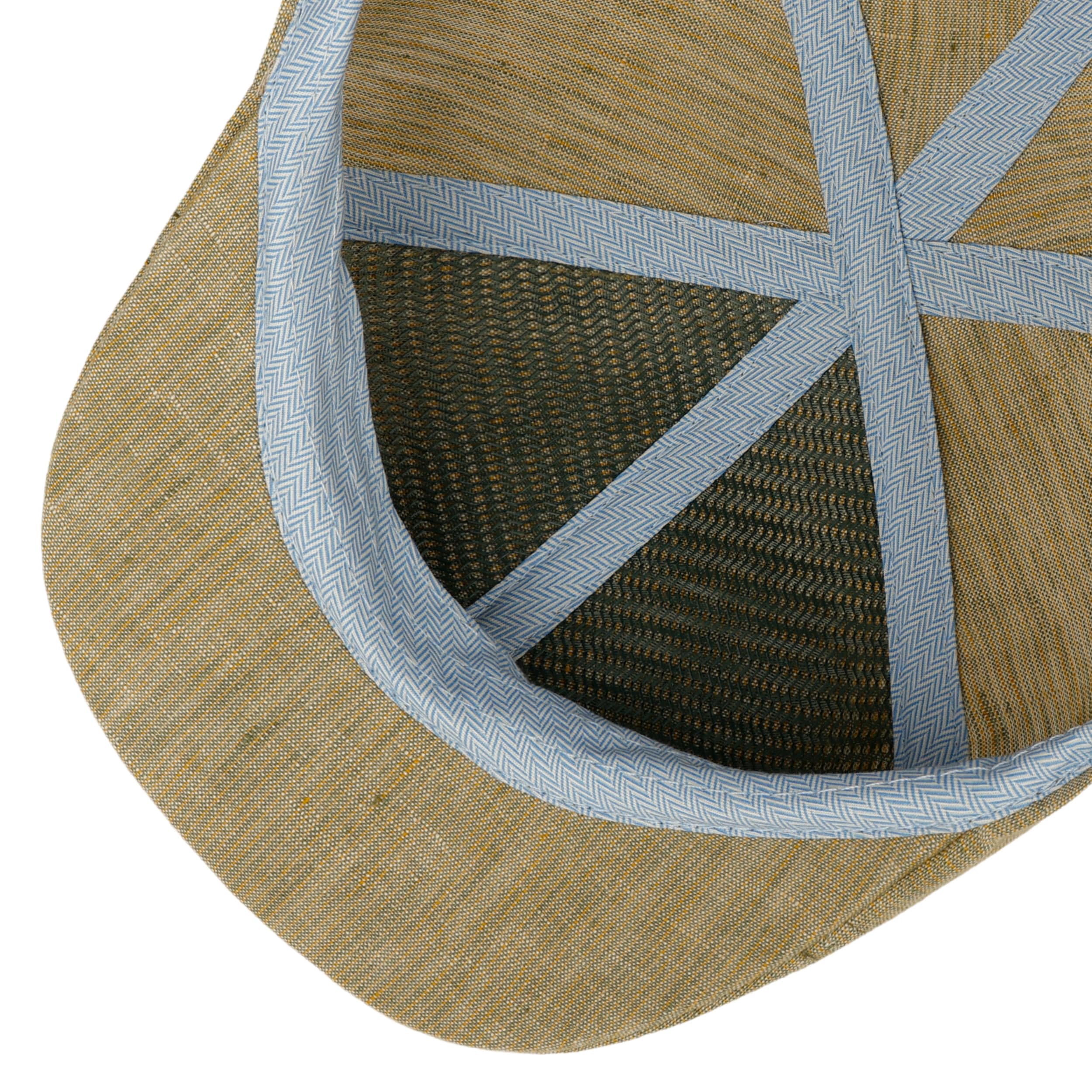 Stetson Texas Stripe Flat Cap Made in EU Damen Herren Sommer