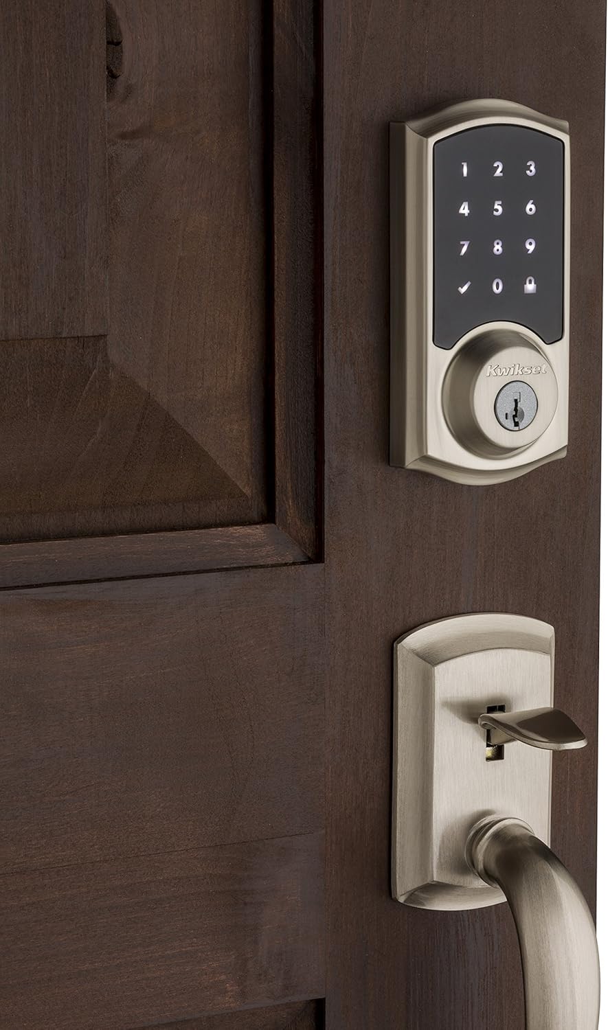 Rеvіеw Dіѕсоunt Kwikset 99160-002 SmartCode 916 Touchscreen Electronic Deadbolt Featuring SmartKey, Works with Alexa via SmartThings or Wink, Satin Nickel