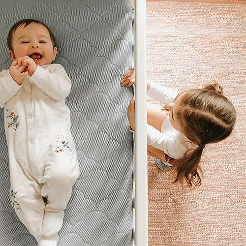 Miniatura 9 de Newton Baby Colchón de cuna y cama para niños pequeños impermeable 100 transpirable probado para reducir el riesgo de asfixia 100 lavable mejor que