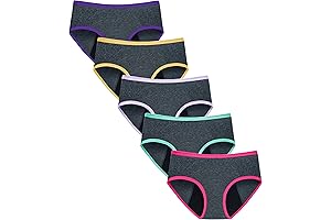 Teen Girls Period Underwear - Ultra Absorbent for Age 8-18