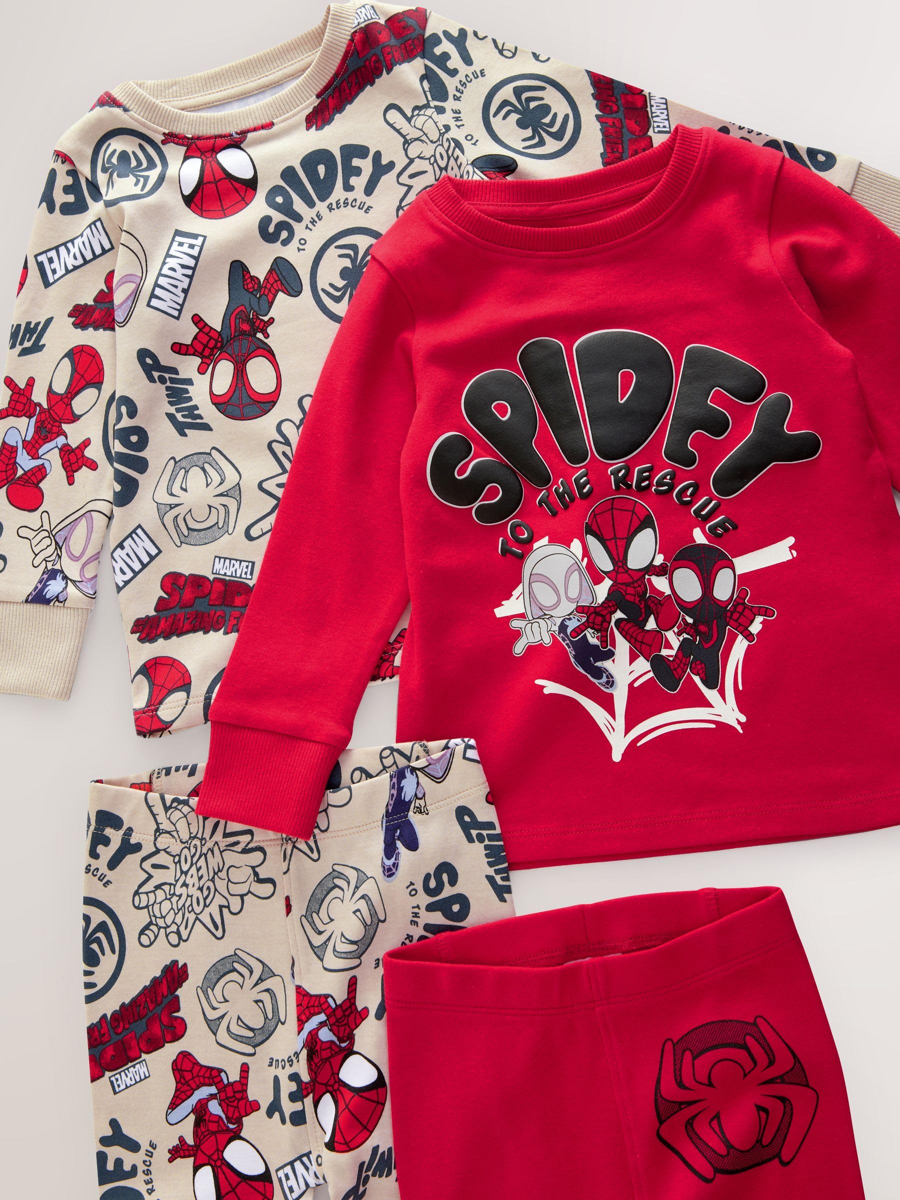 NEXT Jungen Kuschelpyjama, 2er-Pack