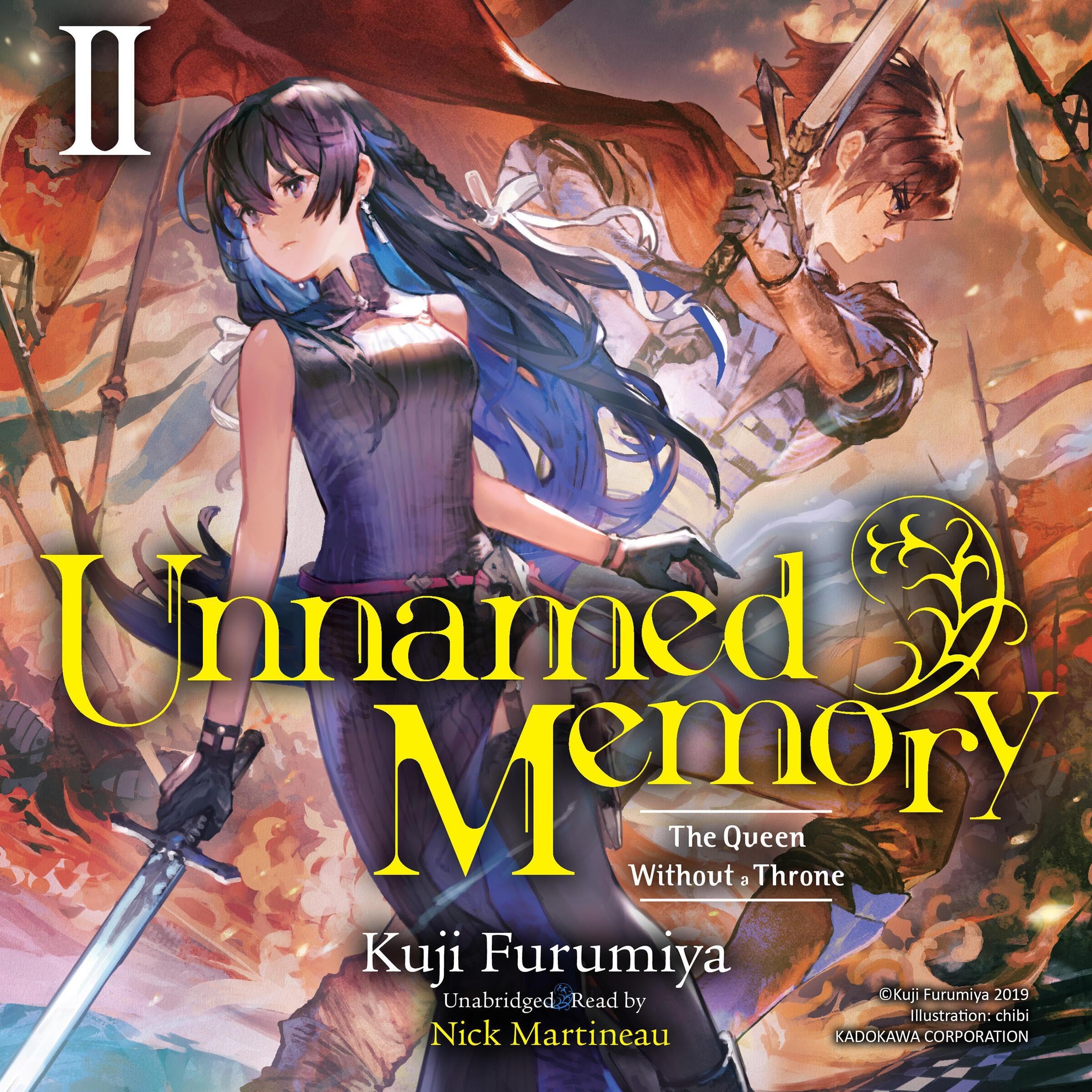 Cover art for Unnamed Memory, Vol. 2 (light novel)