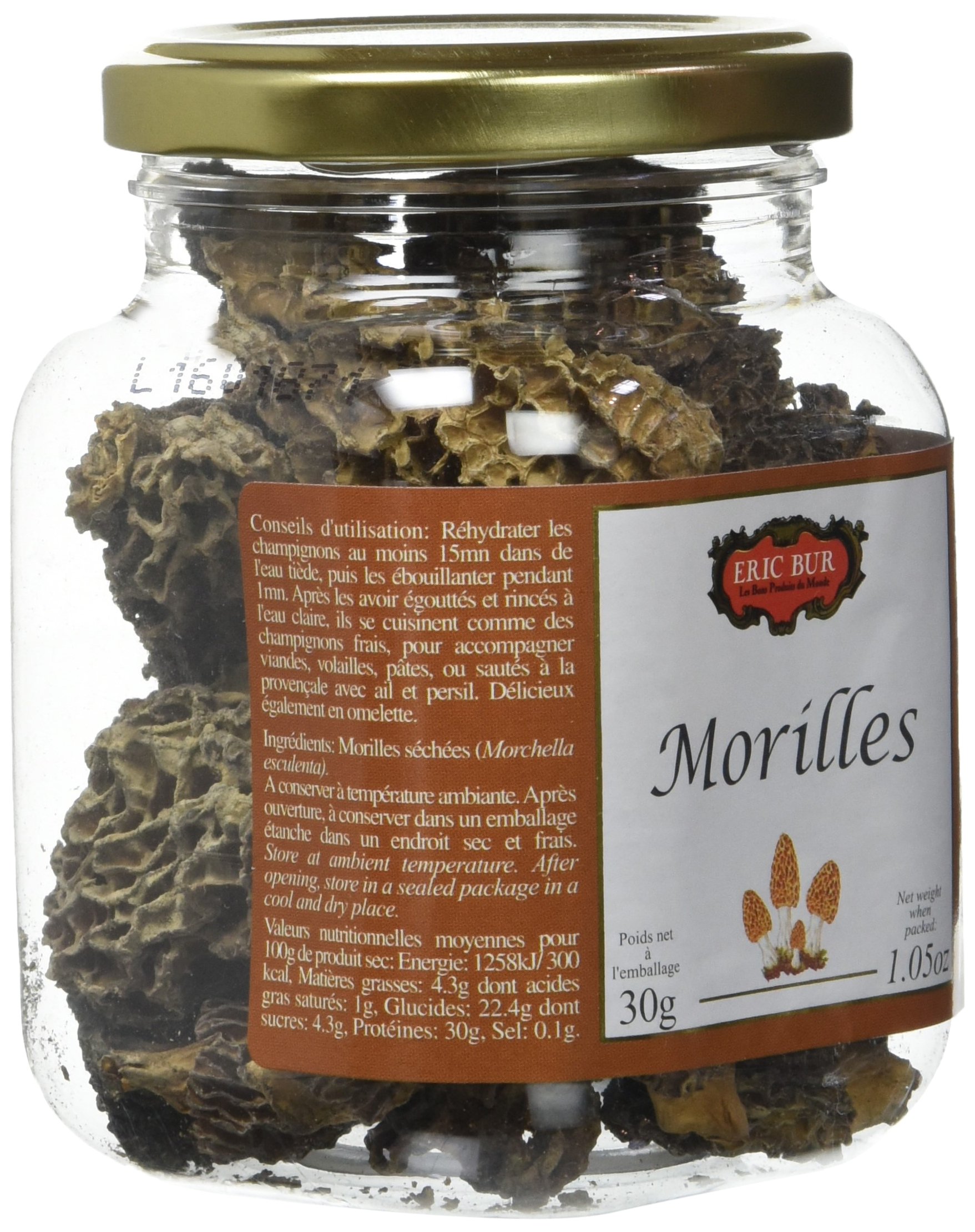 ERIC BUR Morilles Séchées 30 g