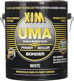 XIM 11051 Advanced Technology UMA Bonder and Primer/Sealer, 1-Gallon, White