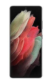Samsung Galaxy S21 本体 ブラック Samsung Galaxy S21 Ultra 5G, High Resolution 128GB