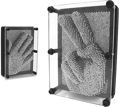 ArtCreativity Juguete de arte de pines 3D (paquete de 2) – Tablas sensoriales grandes de 5 x 7 y pequeñas 3.5 x 5 para niños y adultos – Apto para