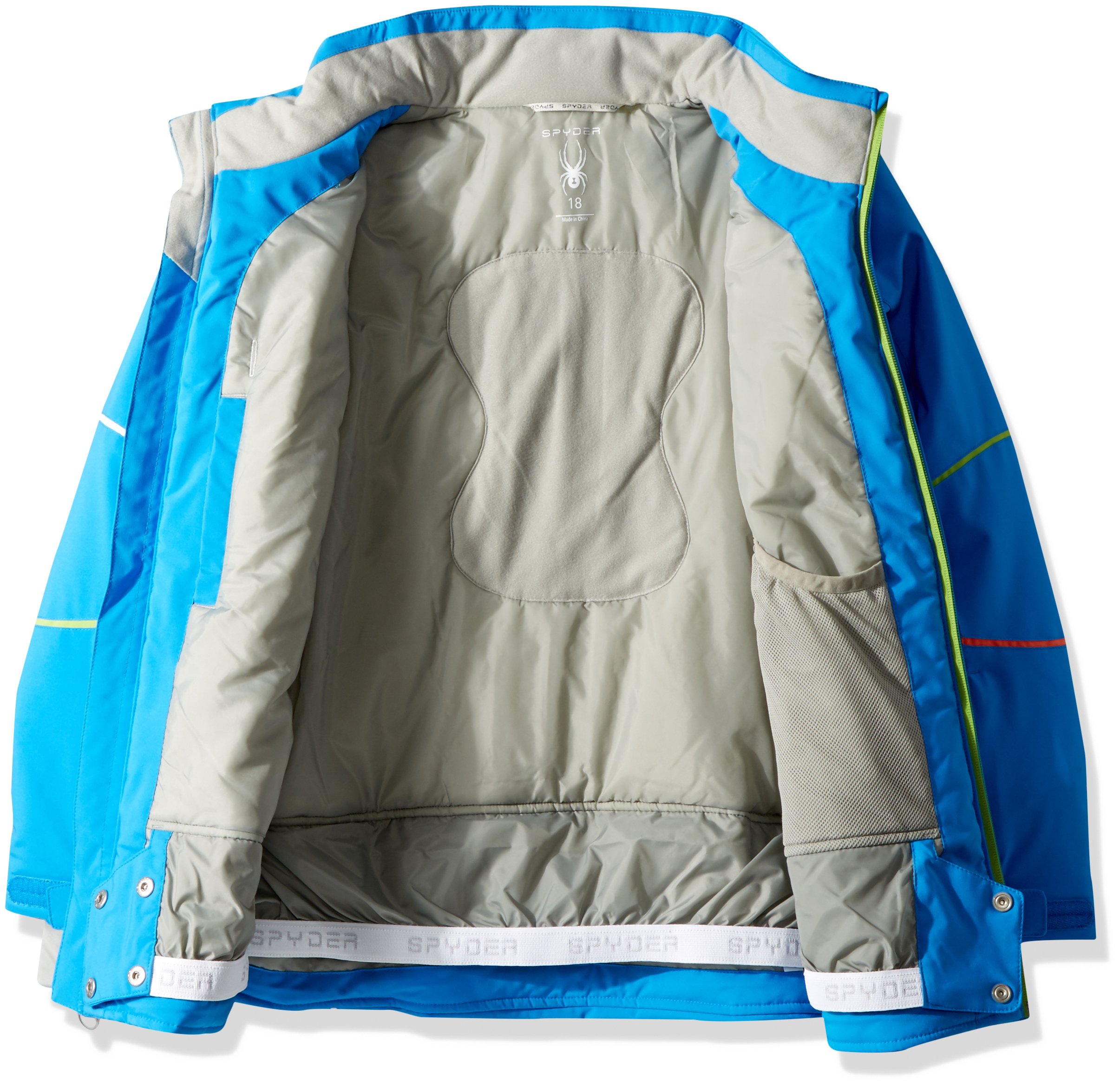 Spyder Girl's Tresh Ski Jacket, French Blue/Fresh/White, Size 10