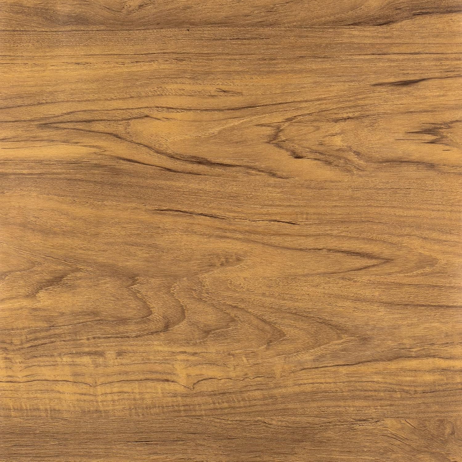 24''x 200' Brown Wood Grain Peel and Stick Wallpaper, Real Wood Texture Contact Paper Waterproof [Thicken, No Bubbles] Self-Adhesive Removable Decorative Kitchen, Shelf, Countertops