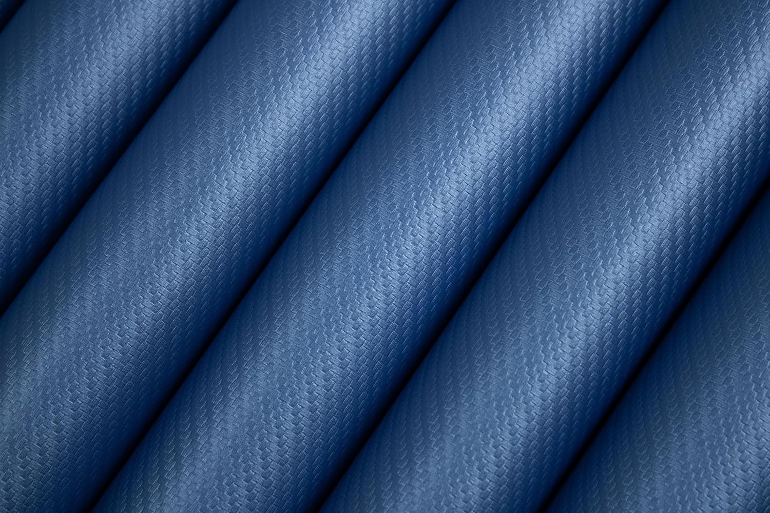 Silver Carbon Fiber Marine Vinyl Fabric – 5 Yards (180" x 54") Rolled – Waterproof, Heavy-Duty Faux Leather Upholstery Material for Boats, Car Interiors & Outdoor use