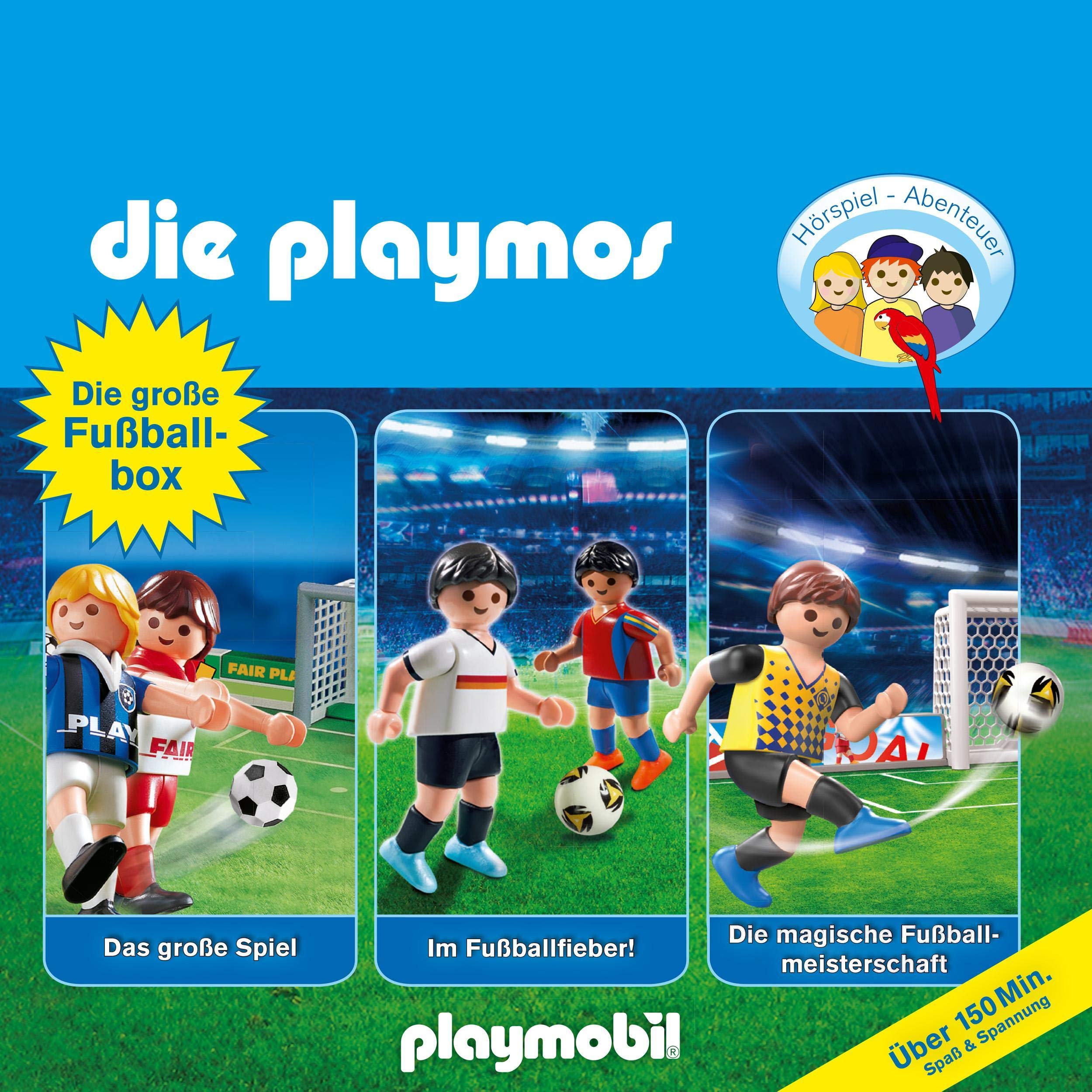 Cover art for Die große Fussball-Box. Das Original Playmobil Hörspiel