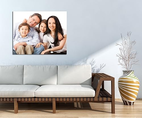 Miniatura 3 de Photo.Gifts - Impresiones en lienzo personalizadas con tu foto de 30 x 24 pulgadas - Personaliza con tu propia imagen y texto - Foto personalizada