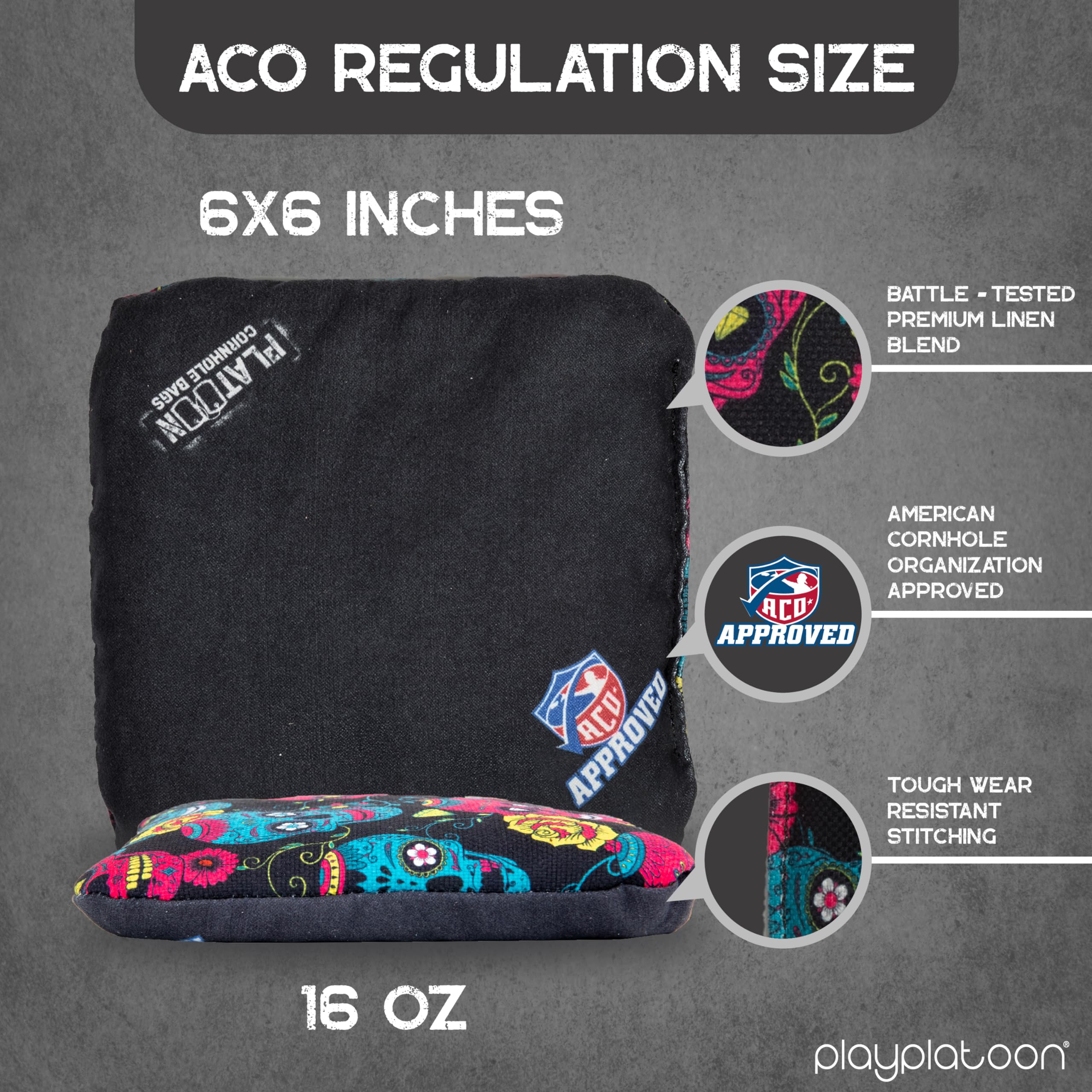 Glock Dog ACO Pro Cornhole Bags - Premium Performance