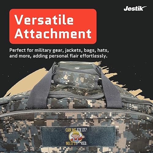 Miniatura 98 de Don't Be A Salty Creative Humor - Parche táctico militar para moral, divertidos parches tácticos, cierre de gancho y bucle de goma de PVC, parches