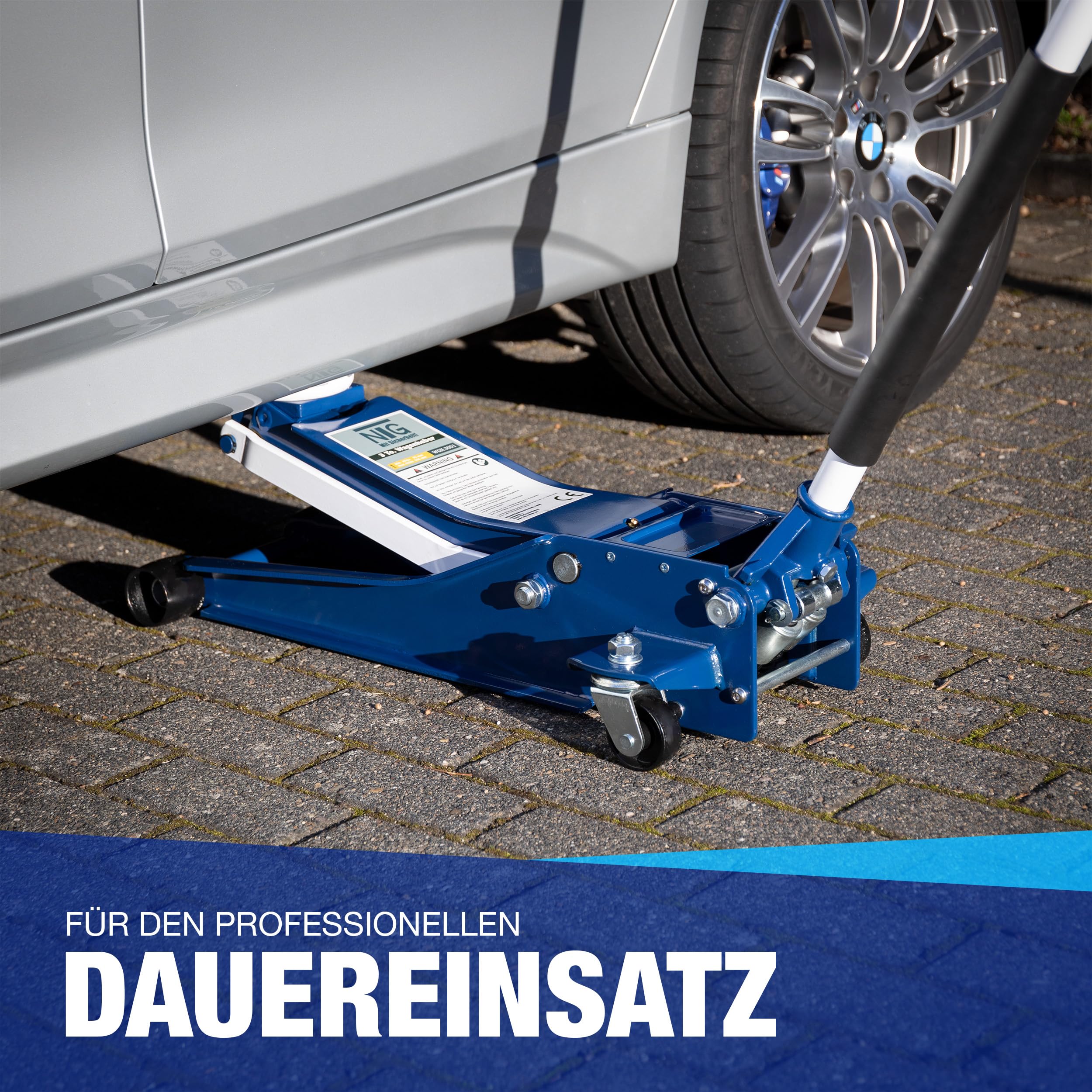 TyreON TPH80T-3H werkplaats krik 80 Ton - Minimale hoogte 21 cm