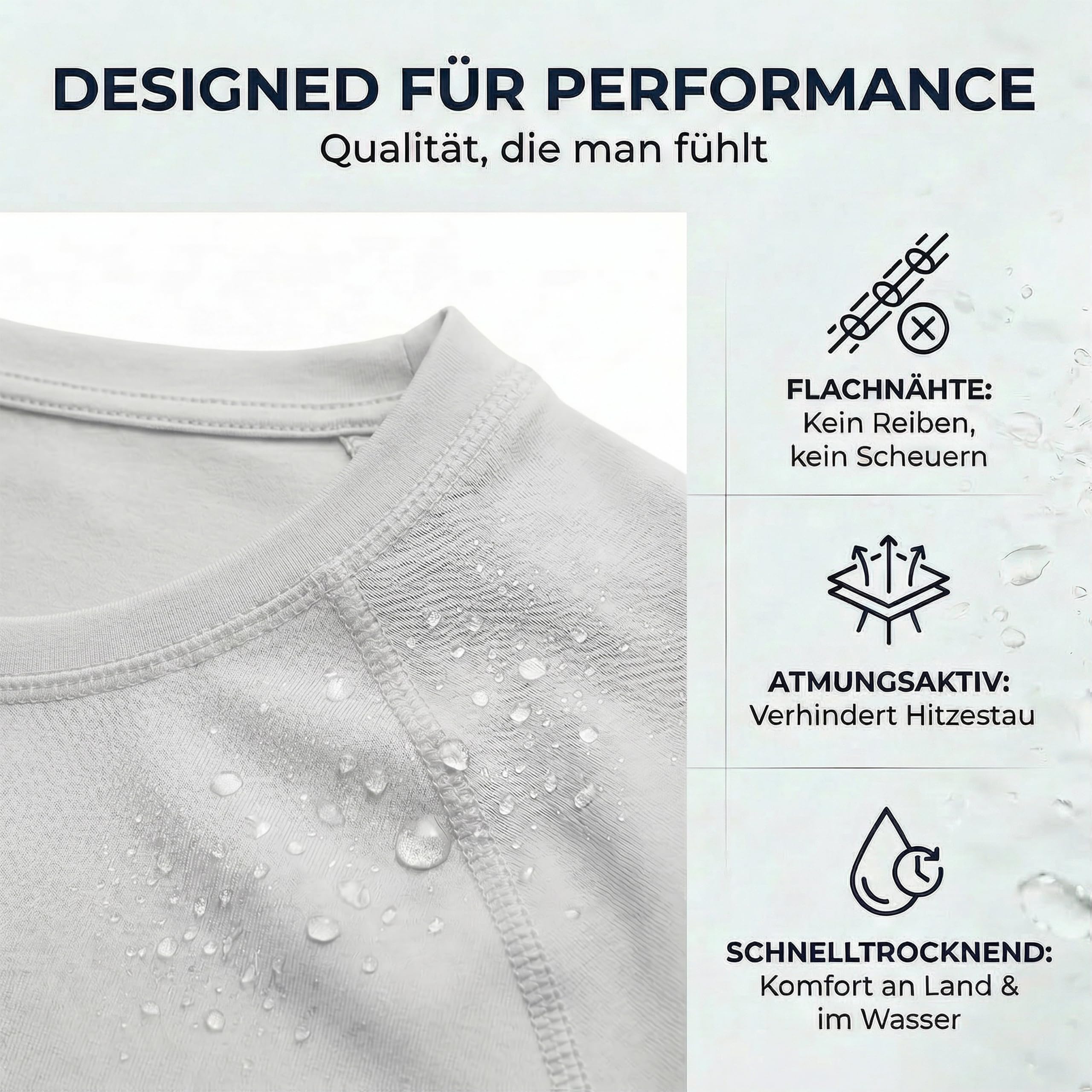 iQ Company UV 300 - Camiseta de protección UV con manga larga de natación para mujer