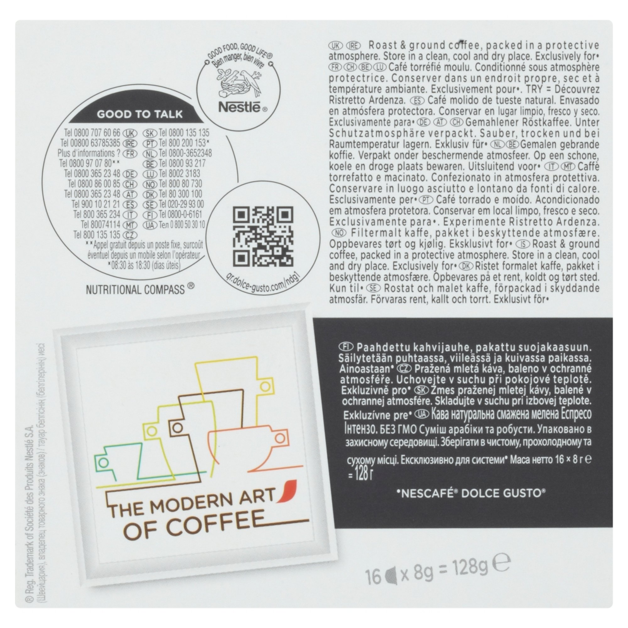 Capsulas Nestle Dolce Gusto Espresso Intenso 12393403