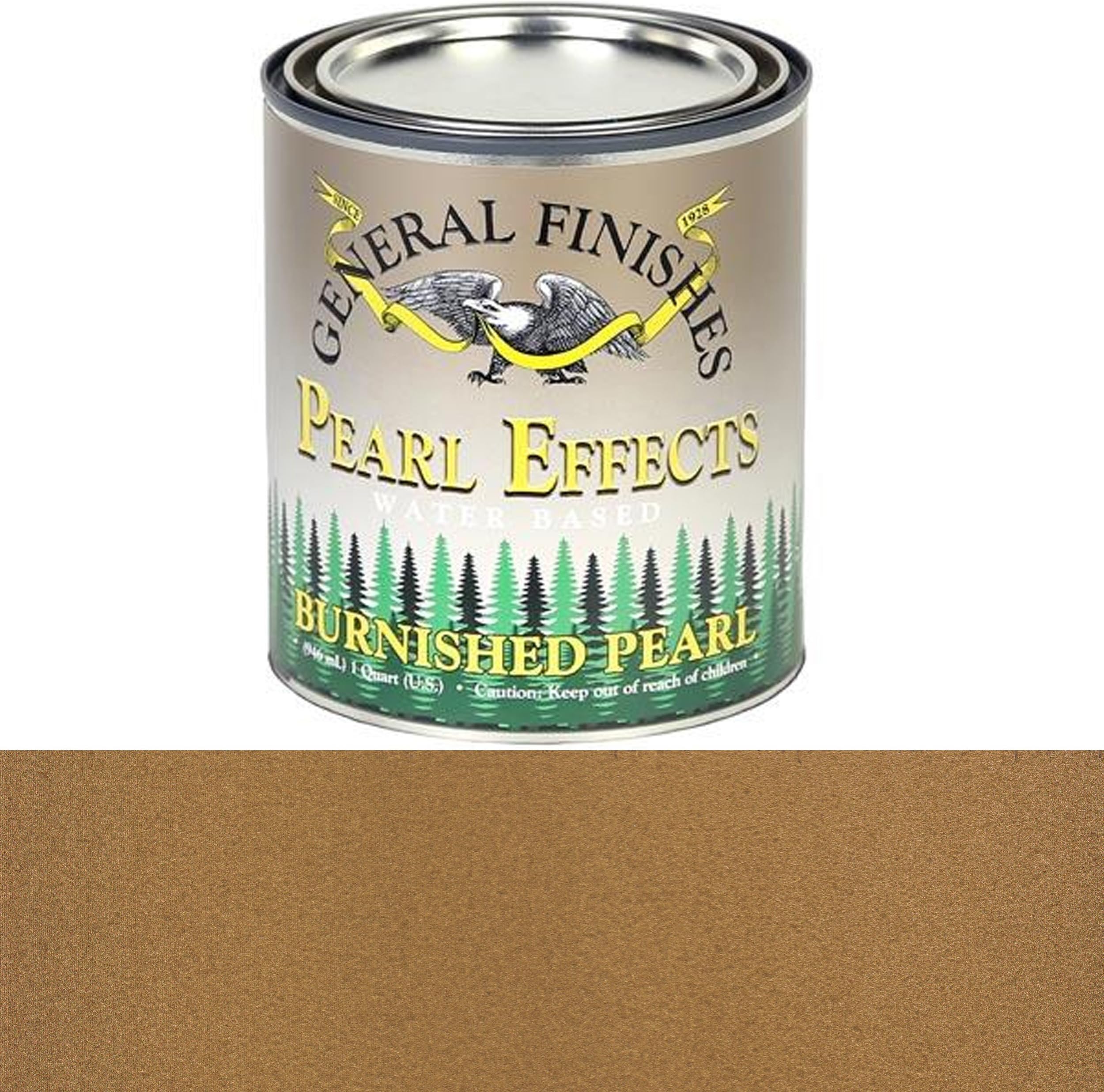 General Finishes Pearl Effects, 1 Pint, Burnished