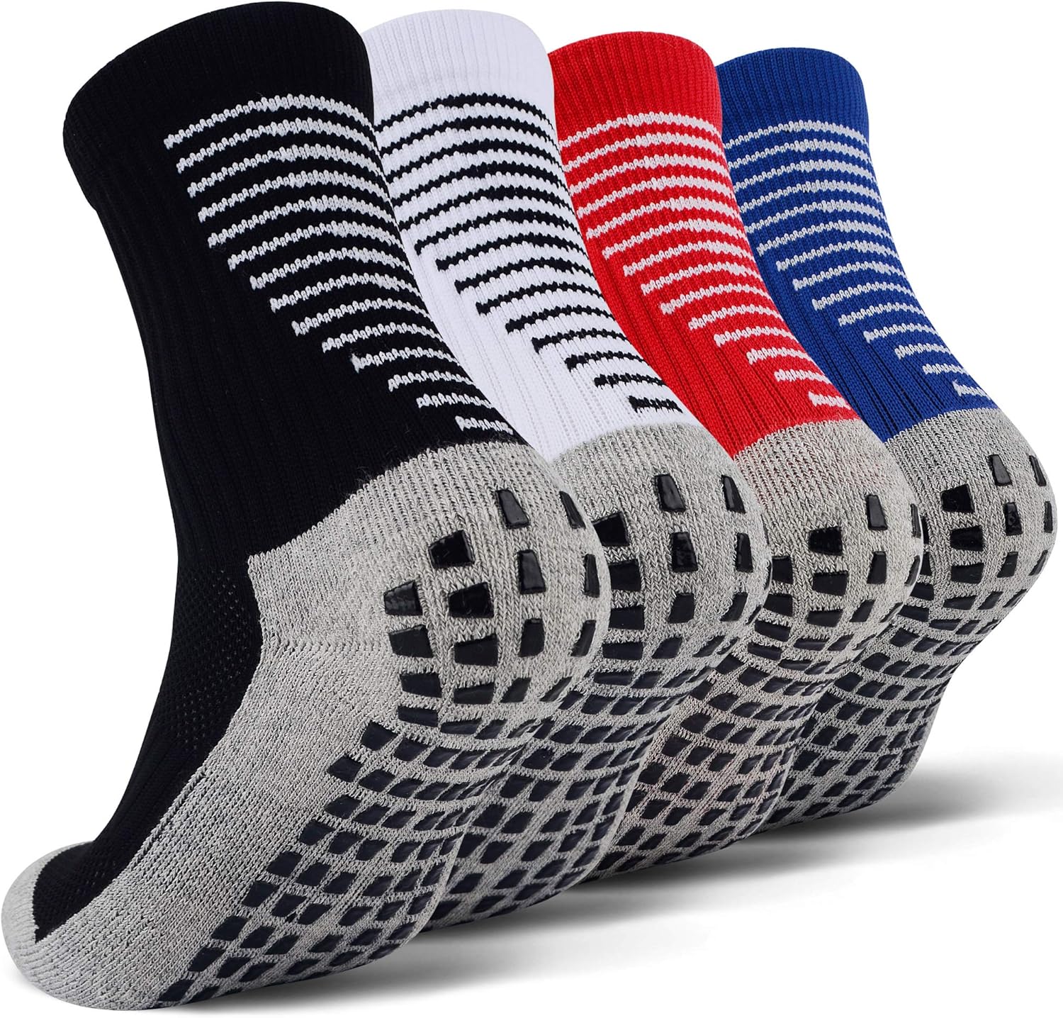 JHM Kids Slipper Hospital Grip Athletic Sport Sockcs For Kids Youth Baby Boys Girls