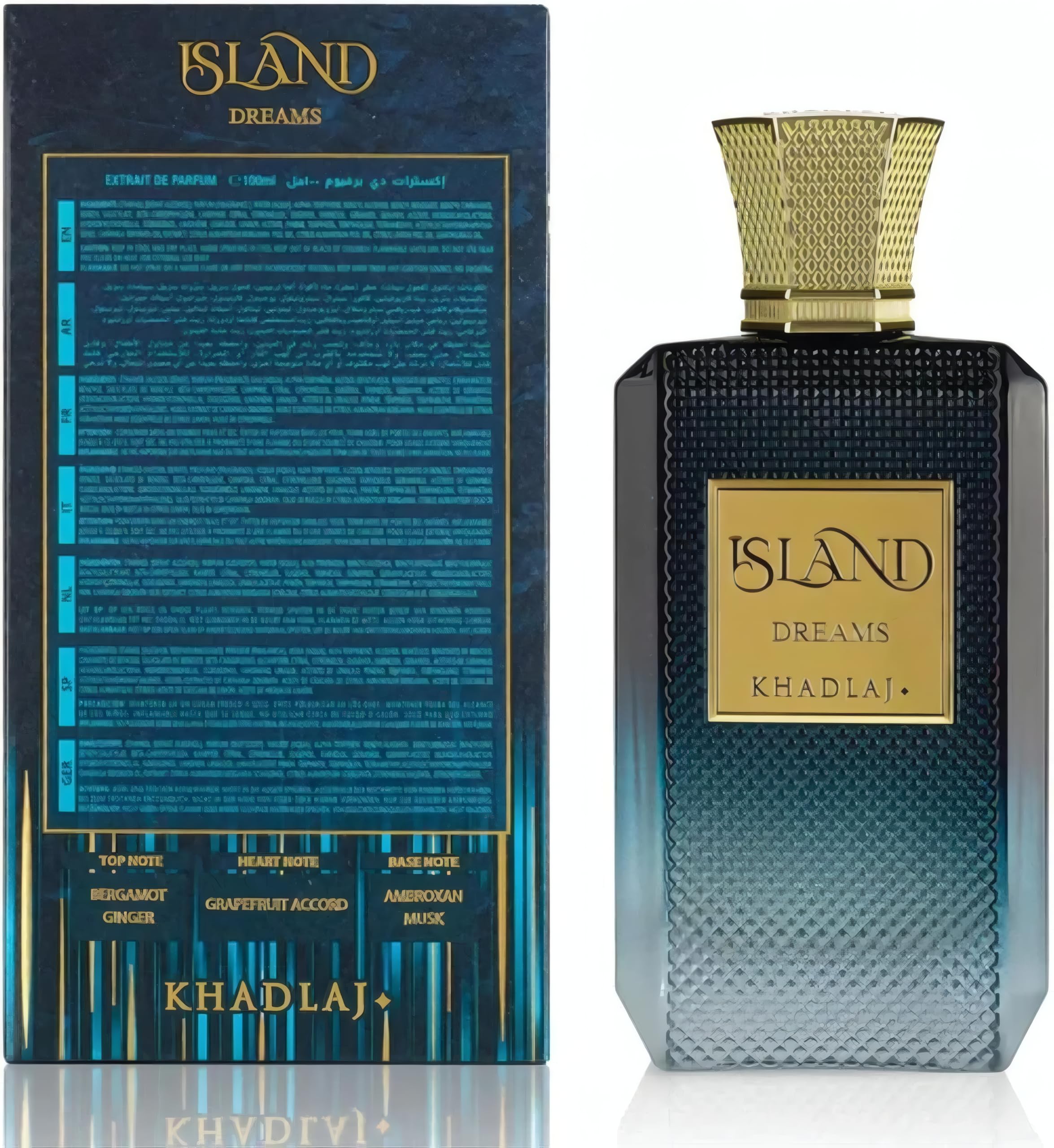 Khadlaj Island Dreams Fruity, Floral, Woody, Musky Fragrance