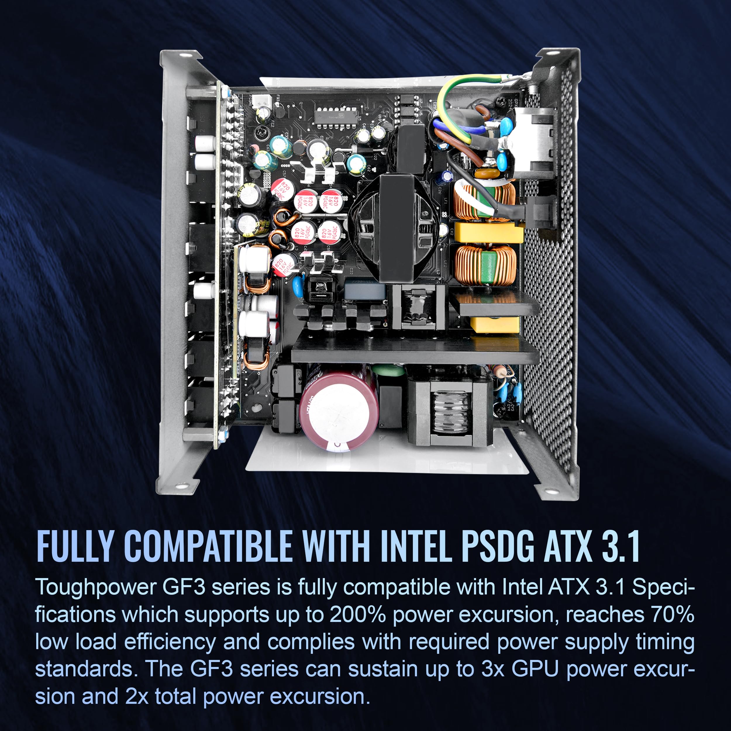 Amazon.com: Thermaltake Toughpower GF3 850W; ATX 3.1; Native PCIe