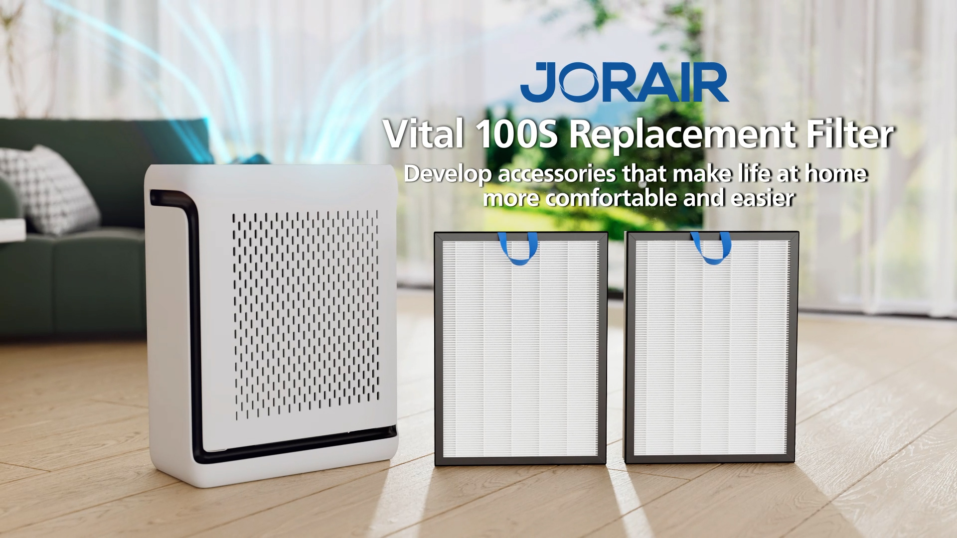 Vital 100S Lot de 2 filtres de rechange pour purificateur d'air LEVOIT Blanc Vital 100S Lot de 2 filtres de rechange pour purificateur d'air LEVOIT Blanc
