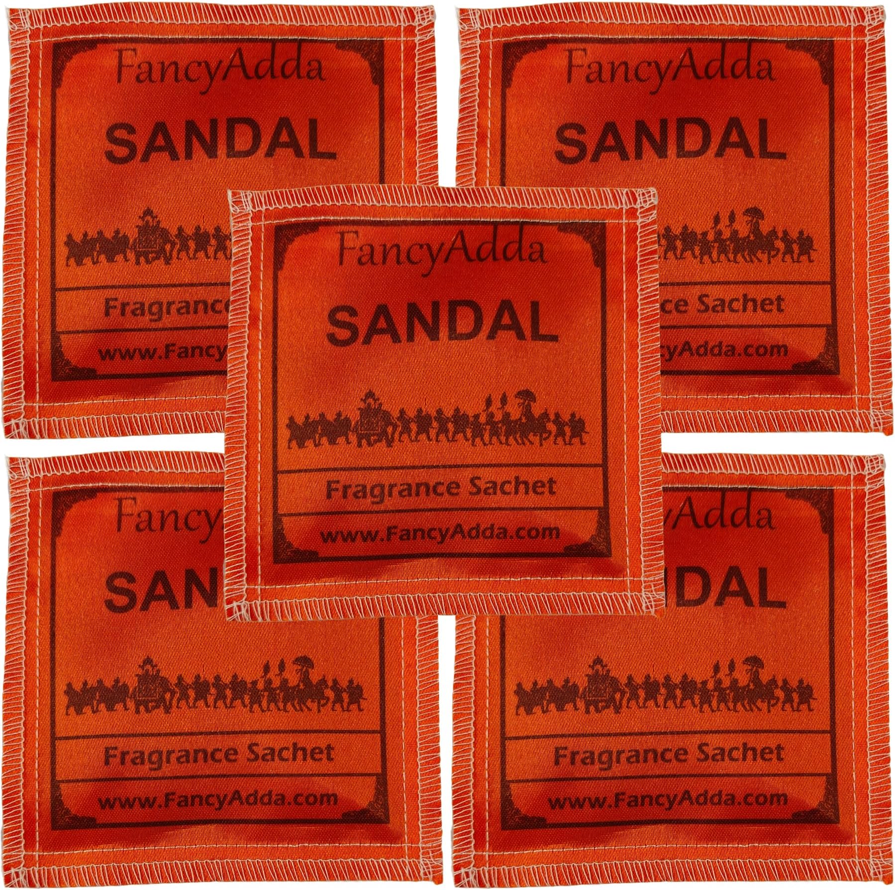 - Mysore Sandal Fragrance Sachets - Pack of 5