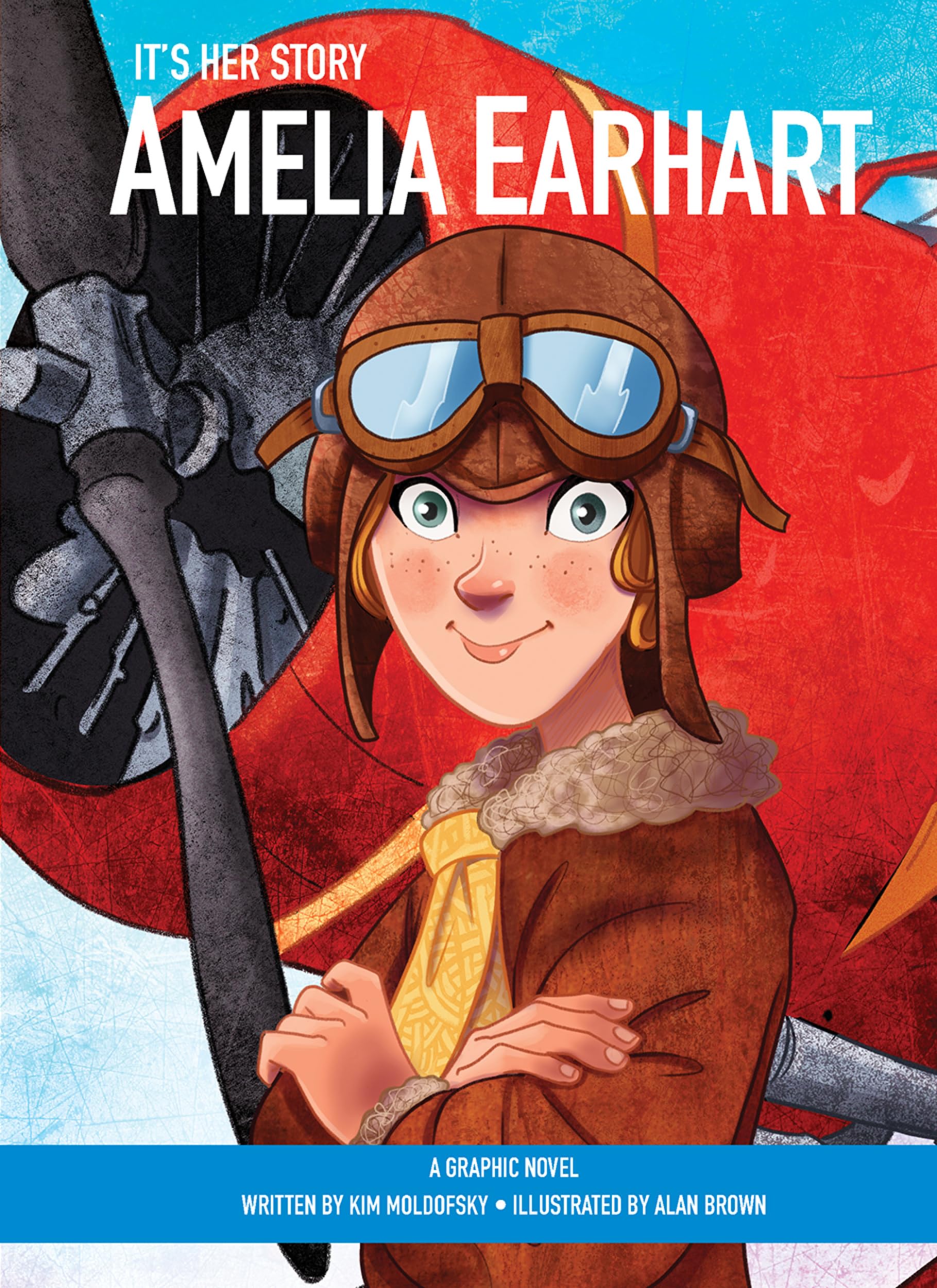 It's Her Story - Amelia Earhart - A Graphic Novel