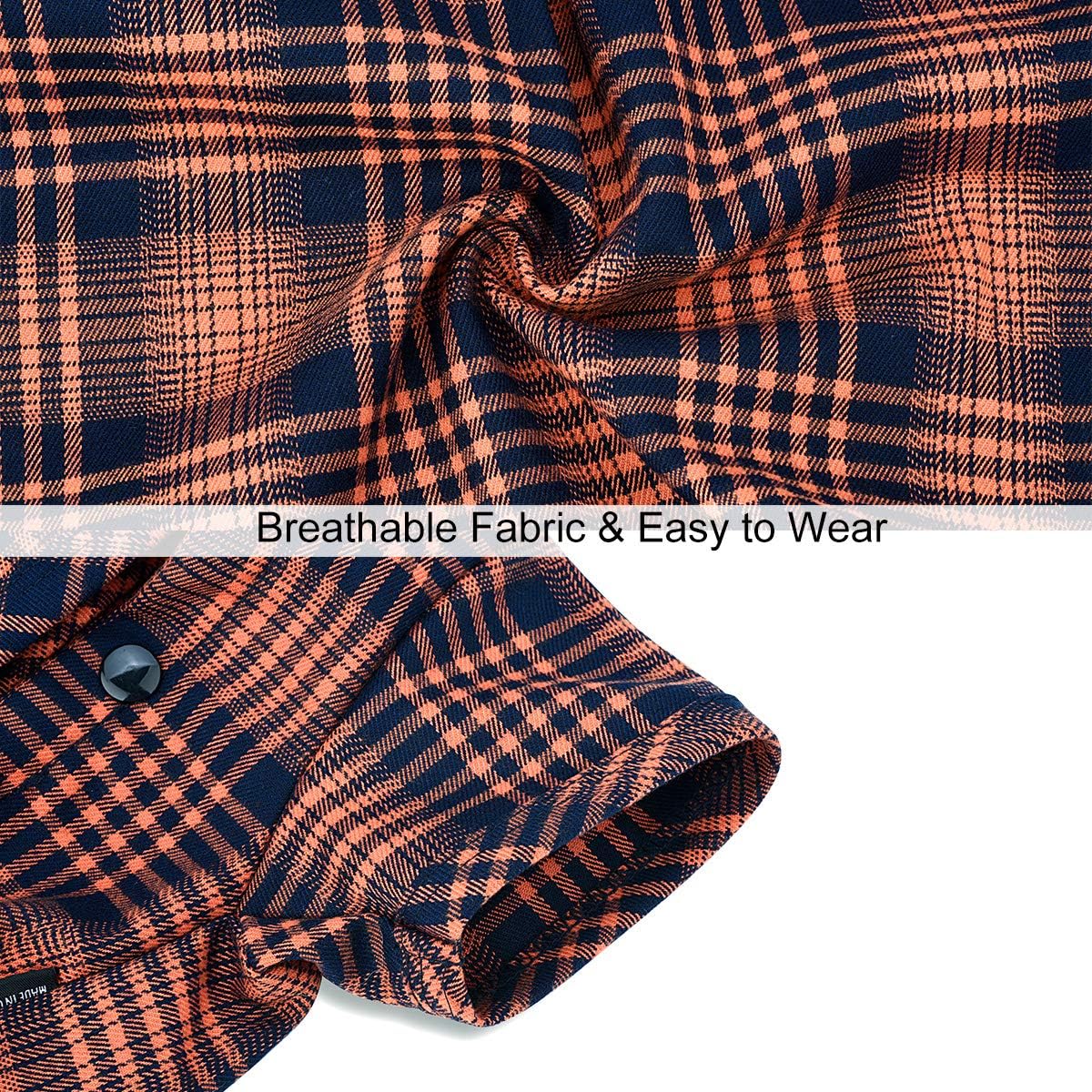 CtilFelix Dog Shirt Plaid for Small Dogs Cats Puppy Boy Girl Dog Clothes Soft Pet T-Shirt Breathable Cat Shirt Clothes Tee Adorable Halloween Thanksgiving [Orange#2; Small] : Pet Supplies