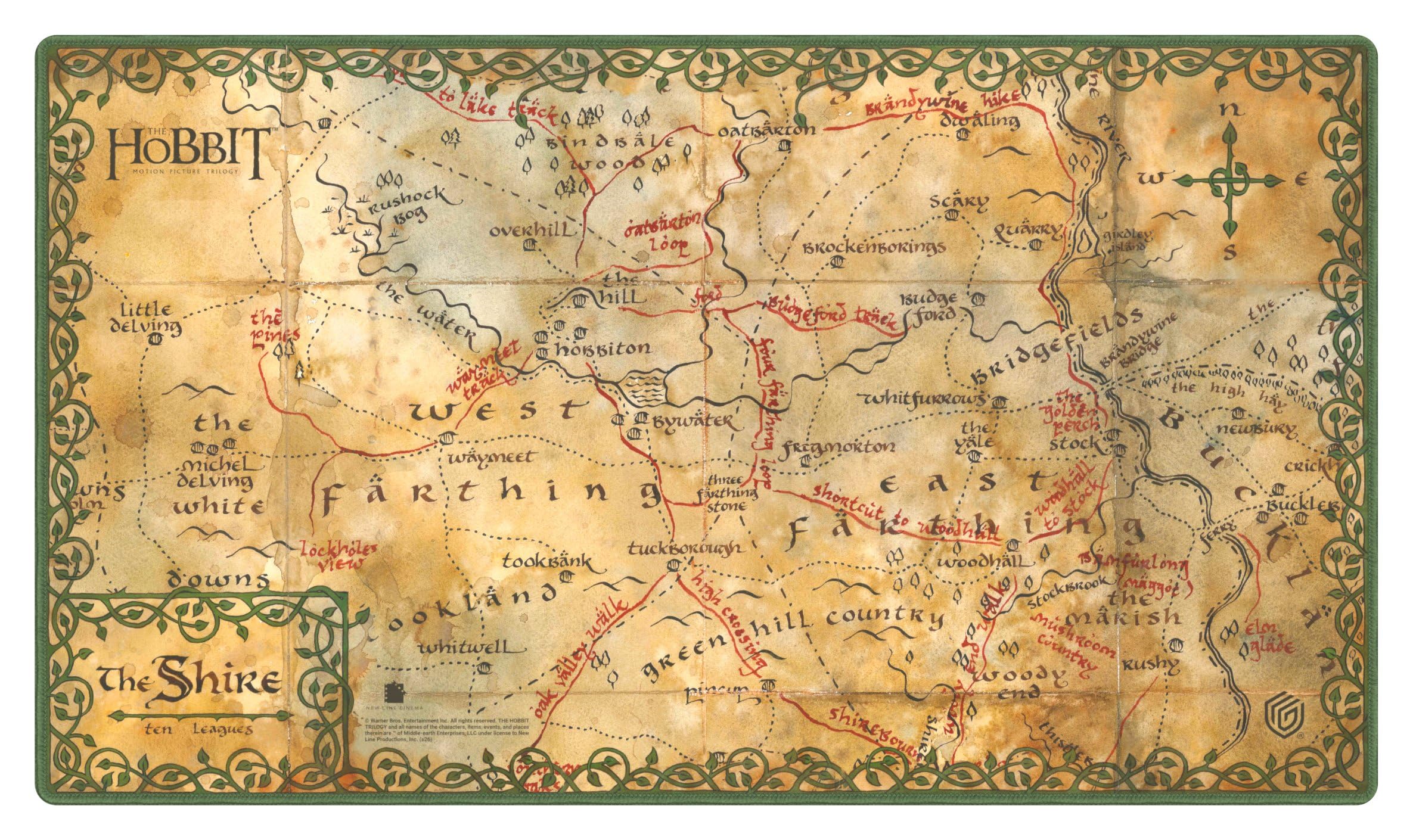 Ultimate Guard Play-Mat The Hobbit™ - The Shire
