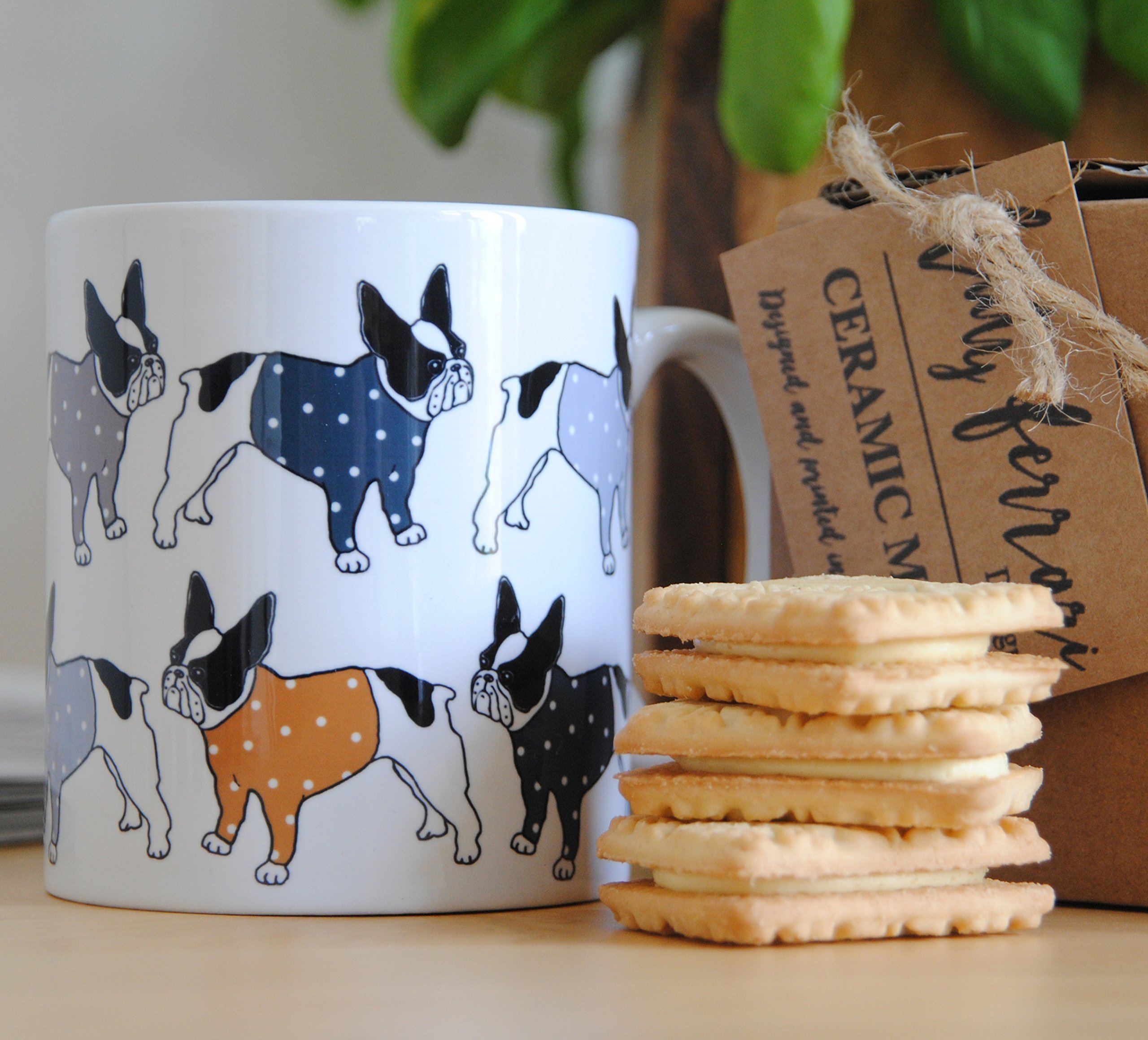 French Bulldog Mug. French Bulldog mug gift set