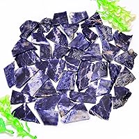 Vista 110 de Natural Yaxaite Raw Slice Gemstone- Healing Crystals for DIY Jewelry Making -Loose Natural Cabochon -Perfect for Crafting Unique Jewelry Designs