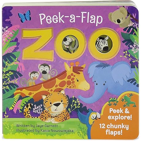 Zoo: Peek-a-Flap Board Book