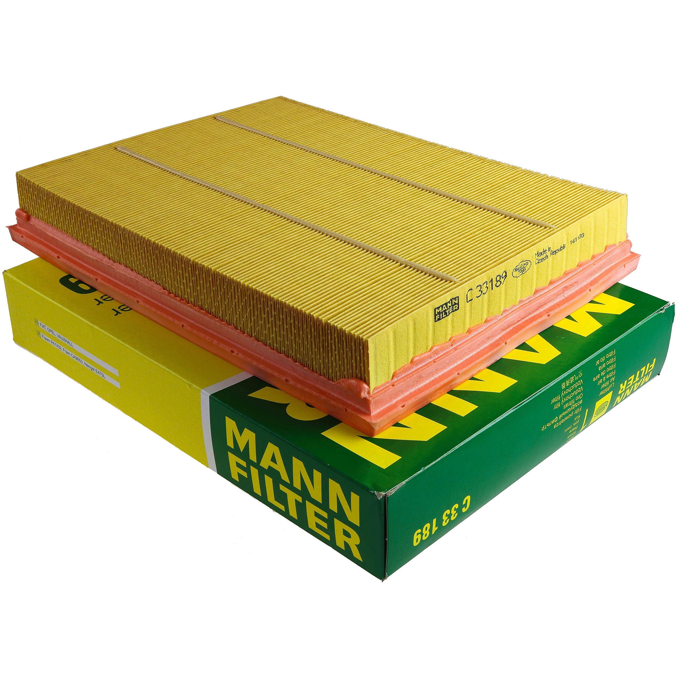 Paquete de inspección Kit de mantenimiento de filtros con filtro de aceite W 712/75, filtro de aire C 33 189, filtro de combustible WK 512, filtro de habitáculo CU 3337, tornillo de cierre