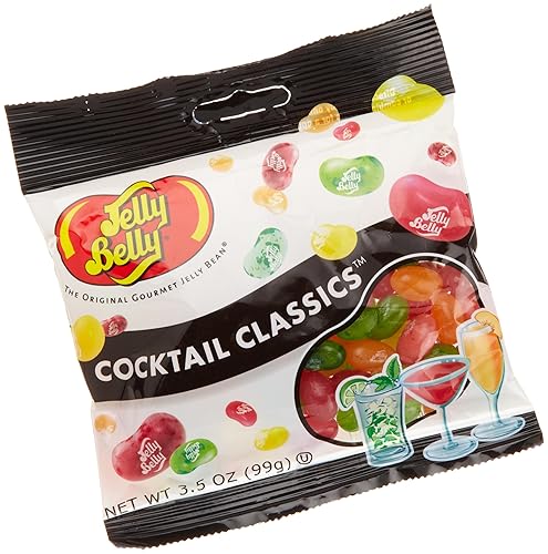 Jelly Belly Cocktail Classics Jelly Beans 6 Cocktail Flavors 35-oz 12 Pack