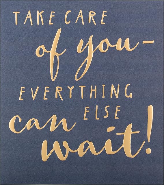 Hallmark Take Care Card 'Blank Inside' - Medium