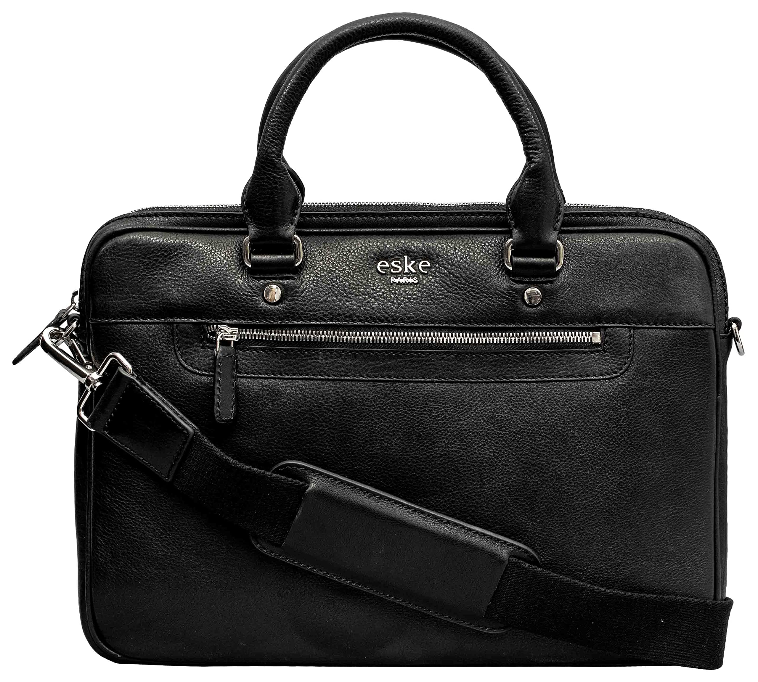 See full amazon price history chart for eske Kazia 13" Genuine Leather Laptop/MacBook Bag for Men, Women | Office Bag | Laptop Messenger Bag with Shoulder Strap | Spacious Compartment (Black Vintage) eske Kazia 13" Genuine Leather Laptop/MacBook Bag for Men, Women | Office Bag | Laptop Messenger Bag with Shoulder Strap | Spacious Compartment (Black Vintage) (B09RQ3B3DL) Amazon Price History, Amazon Price Tracker