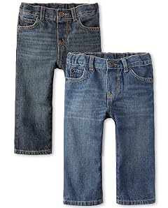 The Childrens Place Baby Boys Straight Leg Jeans
