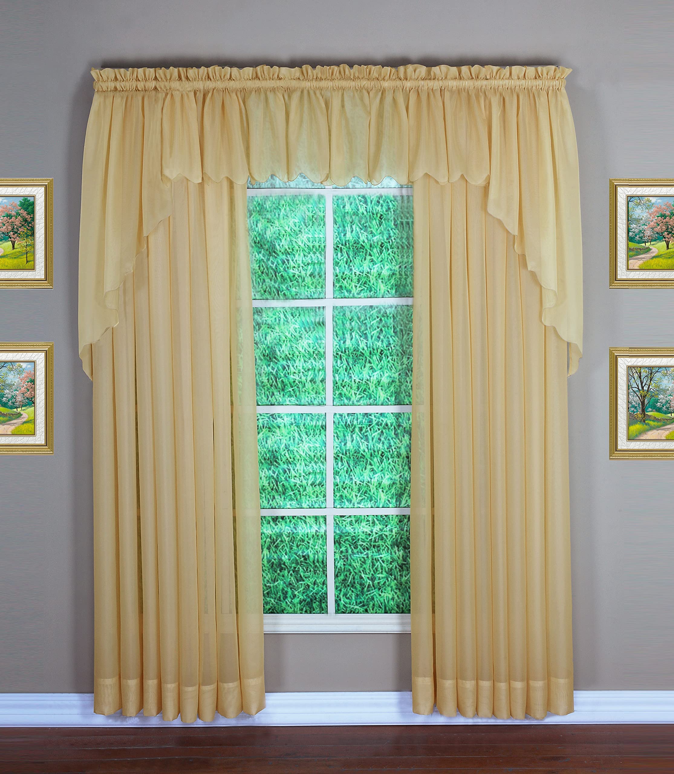 Today's Curtain Emelia Original Voile Panel 95"